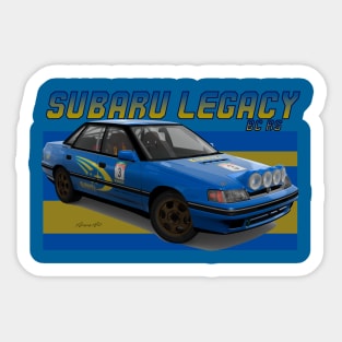 Subaru Legacy BC RS Sticker